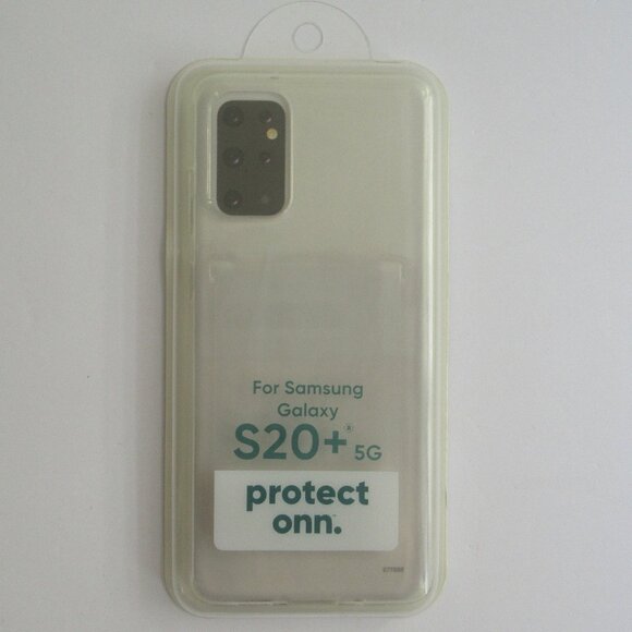 Onn Samsung Galaxy S20+ 5G Durable Gel Case - Clear NEW & SEALED - Picture 1 of 8